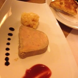 Restaurant Da Damiano - Brioche with apple ginger foie gras. Wow!