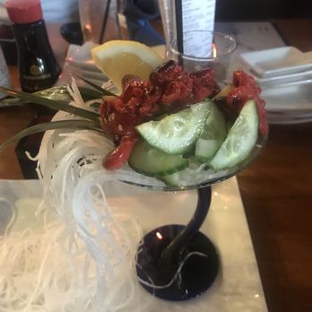 Sushi Blue - Baby octopus salad. So full of flavor. Excellent! - Sushi Bars Near Me - Lexington, Kentucky