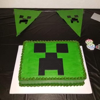 Alma's Cakes - The perfect edition to our Minecraft themed party. - Bakeries Near Me - Houston, Texas