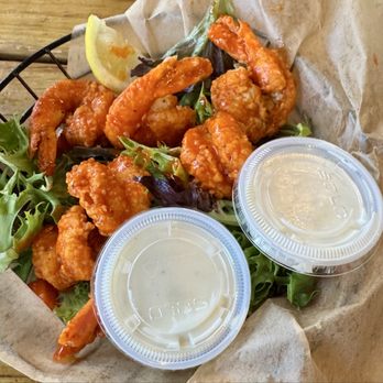Dewey Destin's Navarre - Buffalo Shrimp - Seafood Near Me - Navarre, Florida Dewey Destin's Navarre - Buffalo Shrimp - Seafood Near Me - Navarre, Florida