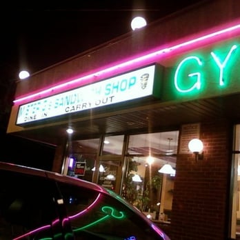 Mr G's - a neon sign in front of a restaurant - Greek Near Me - Antioch, Illinois