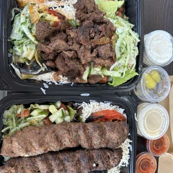 Pop’s Fresh Mediterranean - LUHLE BEEF PLATE (KOOBIDEH) BEEF SHAWARMA SAUTEE' PLATE - Mediterranean Near Me - Alhambra, California Pop’s Fresh Mediterranean - LUHLE BEEF PLATE (KOOBIDEH) BEEF SHAWARMA SAUTEE' PLATE - Mediterranean Near Me - Alhambra, California