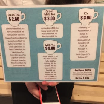 Miss Tea - Their menu part 1 - Bubble Tea Near Me - Baldwin Park, California
