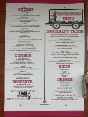 Menu photo 2 Sistahritas Atlanta, GA Menu photo 2 Sistahritas Atlanta, GA