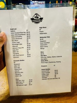 Menu photo 5 Frazier's On the Avenue Baltimore, MD Menu photo 5 Frazier's On the Avenue Baltimore, MD
