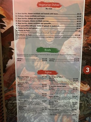 Menu photo 6 El Ranchito 3 Mexican Restaurant Amherst, NY