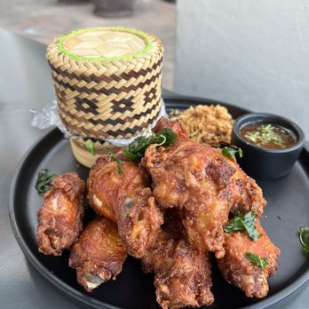 Hanuman Thai Eatery - Fries chicken wings - Gai Todd Hat Yai - Thai Near Me - Costa Mesa, California Hanuman Thai Eatery - Fries chicken wings - Gai Todd Hat Yai - Thai Near Me - Costa Mesa, California