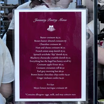 Salted Butter - January menu - Desserts Near Me - Pasadena, California
