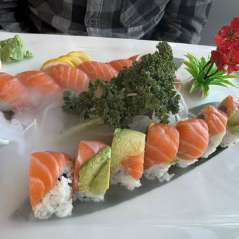 Nara Ramen - Salmon Nigiri and Sunshine roll - Bubble Tea Near Me - Meridian, Idaho Nara Ramen - Salmon Nigiri and Sunshine roll - Bubble Tea Near Me - Meridian, Idaho