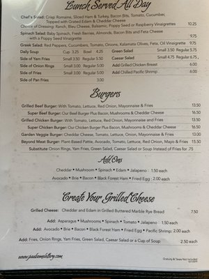 Menu photo 3 Paul's Omelettery Restaurant Vancouver, BC Menu photo 3 Paul's Omelettery Restaurant Vancouver, BC