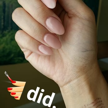 Vacaville Nails - Love my nude short almond shaped acrylics! - Nail Salons Near Me - Vacaville, California Vacaville Nails - Love my nude short almond shaped acrylics! - Nail Salons Near Me - Vacaville, California