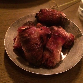 AOC - Bacon wrapped dates with Parmesan - Cocktail Bars Near Me - Los Angeles, California