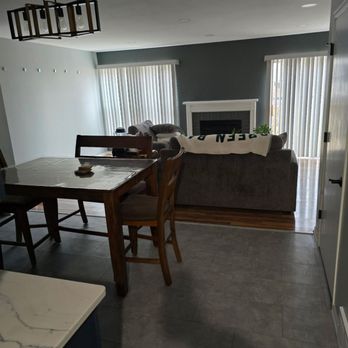 Two Day Painting - The after of my living room with accent wall - Painters Near Me - Waukesha, Wisconsin Two Day Painting - The after of my living room with accent wall - Painters Near Me - Waukesha, Wisconsin