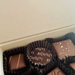 Sample of various chocolates Sample of various chocolates