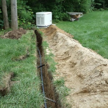 JN Electric - 11kW Generac stand-by with a long trench - Electricians Near Me - Auburn, New Hampshire JN Electric - 11kW Generac stand-by with a long trench - Electricians Near Me - Auburn, New Hampshire