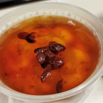 Silky Kitchen - Cold sweet flower jelly 桂花红糖冰粉 - Chinese Near Me - New York, New York Silky Kitchen - Cold sweet flower jelly 桂花红糖冰粉 - Chinese Near Me - New York, New York