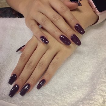 Crystal Nails & Spa - Gel coffin nails by Tammy - Nail Salons Near Me - Orlando, Florida Crystal Nails & Spa - Gel coffin nails by Tammy - Nail Salons Near Me - Orlando, Florida