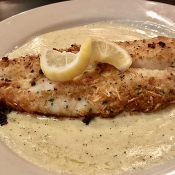 Massa's - White fish with lemon cream sauce. Delicious for Lent! - Italian Near Me - St Charles, Missouri