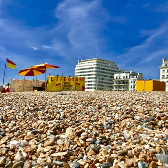 West Pier - View from my towel - Local Flavor Near Me - Brighton, BNH West Pier - View from my towel - Local Flavor Near Me - Brighton, BNH