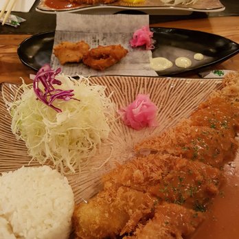 Katsuya - Fish, Karaage and Cheese Katsu (front to back) - Japanese Near Me - Toronto, Ontario Katsuya - Fish, Karaage and Cheese Katsu (front to back) - Japanese Near Me - Toronto, Ontario