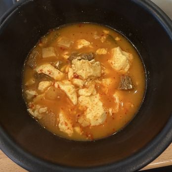 Han Il Kwan - Soft Tofu Soup with beef - Korean Near Me - San Francisco, California Han Il Kwan - Soft Tofu Soup with beef - Korean Near Me - San Francisco, California