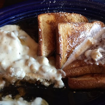Hot Suppa - French toast with biscuits and gravy - Breakfast & Brunch Near Me - Portland, Maine