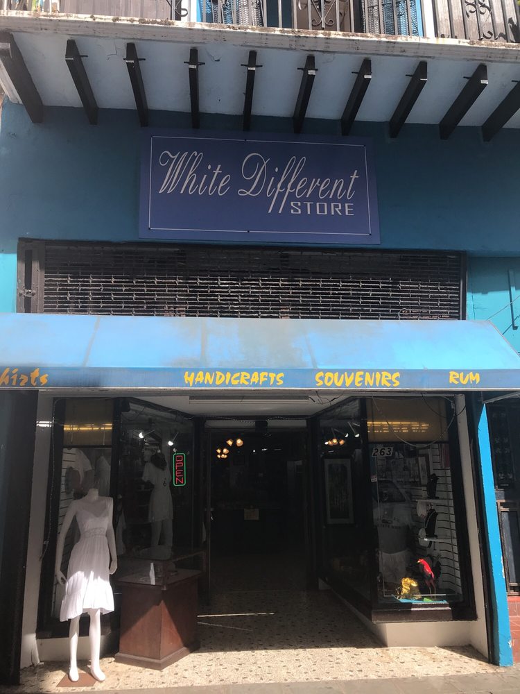 White Different Store