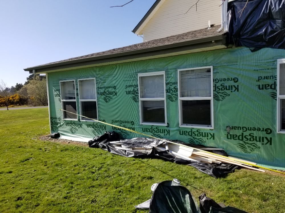 Slide of Rainy Day Construction