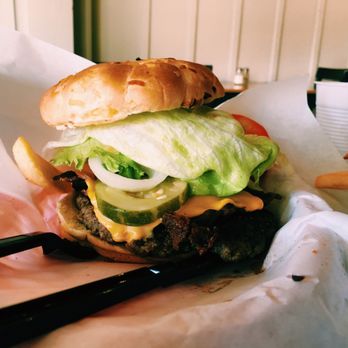 Pablo's Cafe - Bacon burger is huge! - Breakfast & Brunch Near Me - San Diego, California