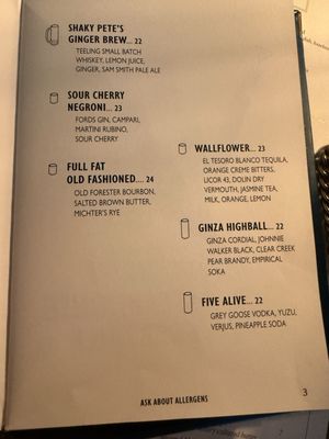 Menu photo 1 Hawksmoor New York, NY Menu photo 1 Hawksmoor New York, NY