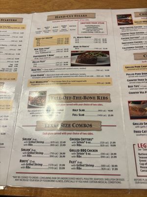 Menu photo 3 Texas Roadhouse Fort Campbell, KY Menu photo 3 Texas Roadhouse Fort Campbell, KY