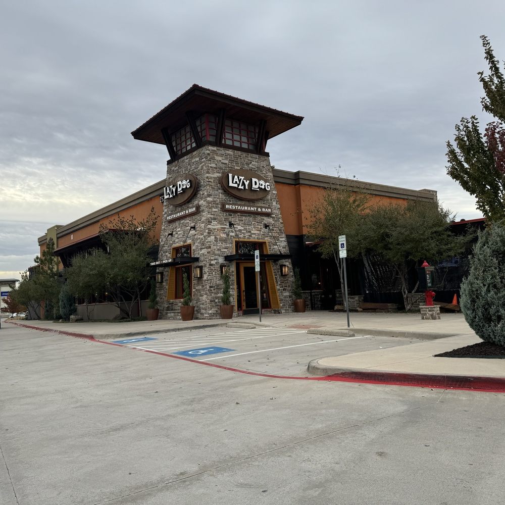 Lazy Dog Restaurant & Bar - Outside - New American Near Me - Euless, Texas Lazy Dog Restaurant & Bar - Outside - New American Near Me - Euless, Texas