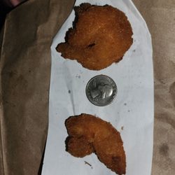 Lawrence's Fish & Shrimp - My 'large shrimp' $14.26 for 10.