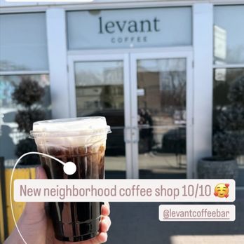 Levant Coffee - Honey Bee Cold Brew - Coffee & Tea Near Me - Chicago, Illinois Levant Coffee - Honey Bee Cold Brew - Coffee & Tea Near Me - Chicago, Illinois