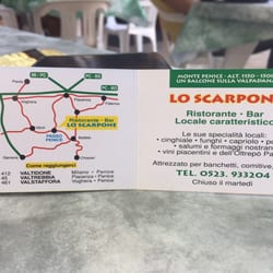Lo Scarpone - Biglietto visita 2