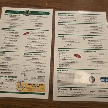 Joe's Farm Grill - Menu - American Near Me - Gilbert, Arizona