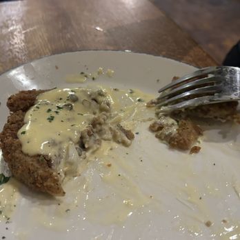 Parrain's Seafood - Eggplant Pontchartrain - almost gone before I could get a photo! - Southern Near Me - Baton Rouge, Louisiana