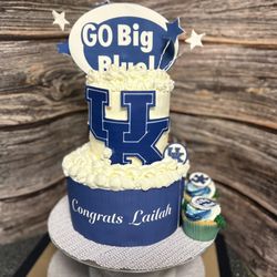 Creative Heart Cookies and More - Kentucky State Cake