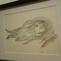 Tetería La Puça - Exposición de Adrià Suñé. Me encanta.