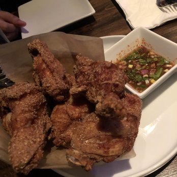 Enthaice Thai Kitchen - Thai wings with spicy sauce - Thai Near Me - Astoria, New York