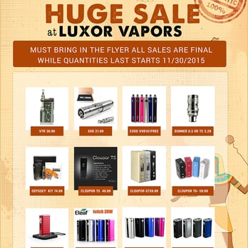 Luxor Vapors - Vape Shops Near Me - Arlington, Texas Luxor Vapors - Vape Shops Near Me - Arlington, Texas