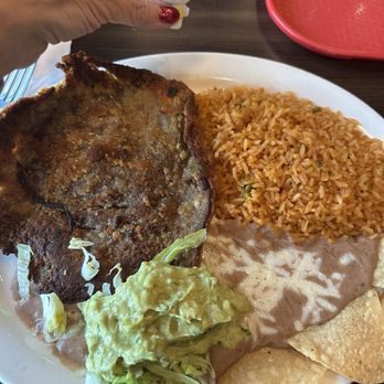 Las Fuentes - PLATO DE MILANESA!! Chefs kiss! Mwah! - Mexican Near Me - Chatsworth, California