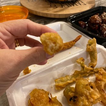 True Asian - Shrimp Tempura (3) and Vegetable Tempura but really just Tempura (could not see or taste shrimp) - Chinese Near Me - Winter Garden, Florida True Asian - Shrimp Tempura (3) and Vegetable Tempura but really just Tempura (could not see or taste shrimp) - Chinese Near Me - Winter Garden, Florida
