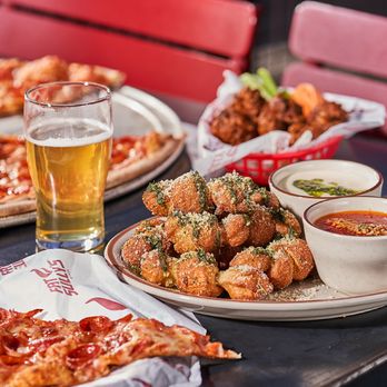 Fat Sully's NY Pizza - Colfax - Atomic Cowboy home of Denver Biscuit Co & Fat Sully's NY Pizza, loaded garlic knots - Pizza Near Me - Denver, Colorado Fat Sully's NY Pizza - Colfax - Atomic Cowboy home of Denver Biscuit Co & Fat Sully's NY Pizza, loaded garlic knots - Pizza Near Me - Denver, Colorado