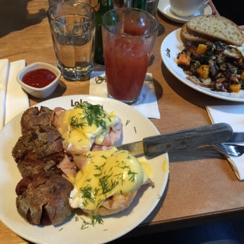 Lola - Eggs Benedict and toms favorite - Greek Near Me - Seattle, Washington