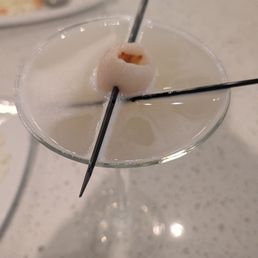 Lychee martini Lychee martini