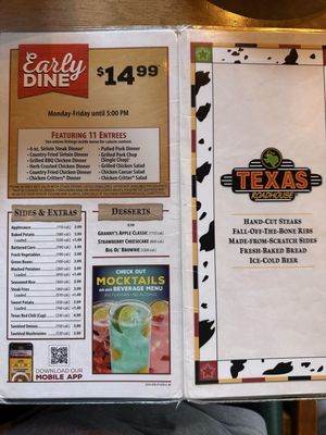 Menu photo 3 Texas Roadhouse Union City, CA