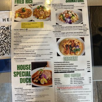 Pop Thai Restaurant - Menu (back) - Thai Near Me - Orlando, Florida Pop Thai Restaurant - Menu (back) - Thai Near Me - Orlando, Florida