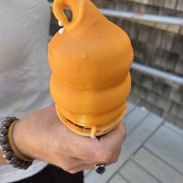 Butterscotch Dip Cone Butterscotch Dip Cone