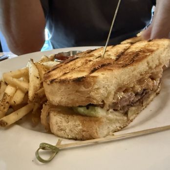 Stout Street Social - House Smoked Brisket Melt - New American Near Me - Denver, Colorado
